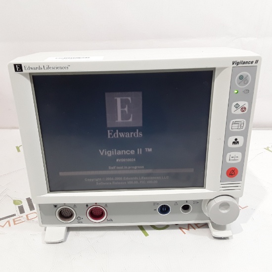 Edwards Lifesciences Vigilance II Patient Monitor - 058272