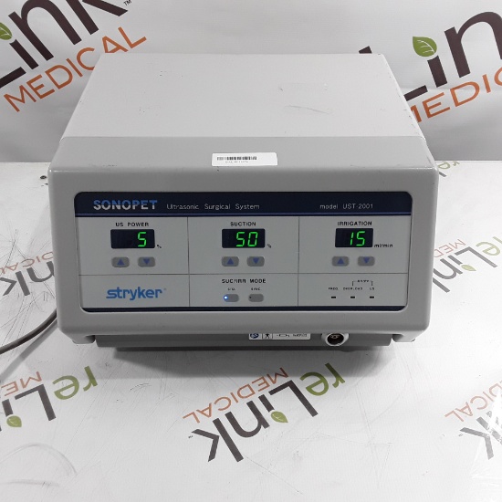 Stryker Medical SonoPet Omni UST-2001 Ultrasonic Surgical System - 293280