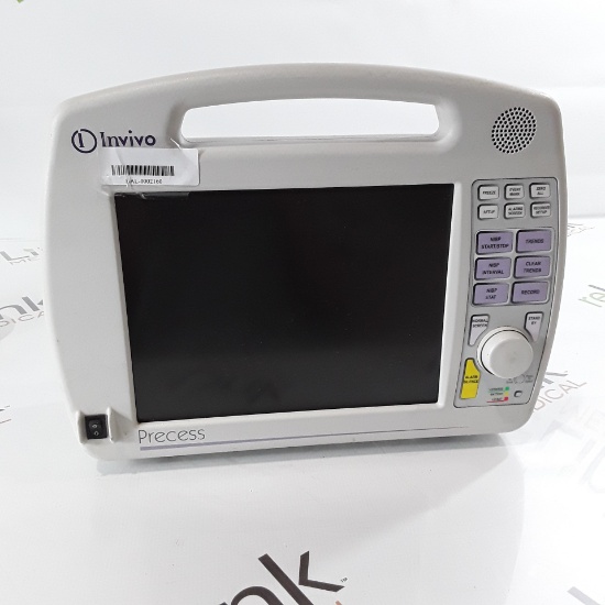 Invivo MDE Precess MRI 3160 DCU Patient Monitoring System w/ Charging Cart - 004904