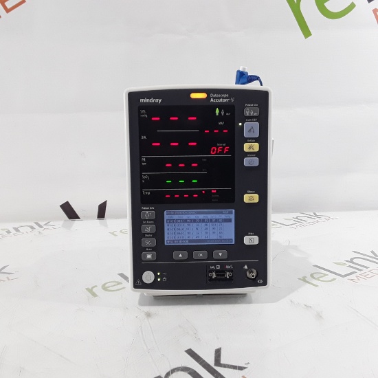Mindray Datascope Accutorr V Vital Signs Monitor - 280503