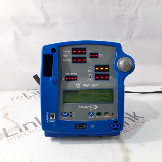 GE Healthcare Dinamap Pro 400V2 Vital Signs Monitor - 262624