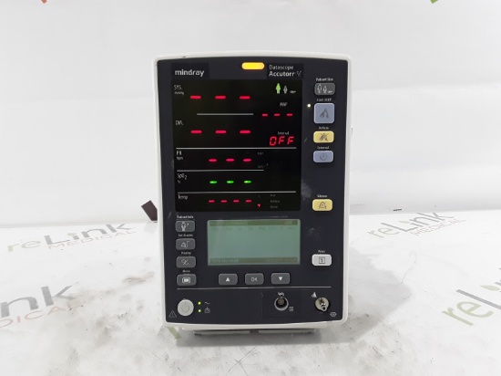 Mindray Datascope Accutorr V Vital Signs Monitor - 286842