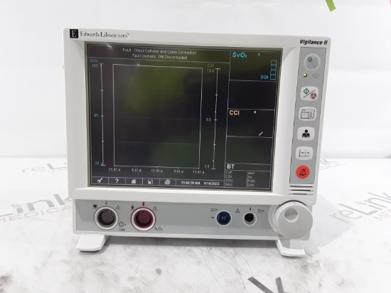 Edwards Lifesciences Vigilance II Patient Monitor - 286763