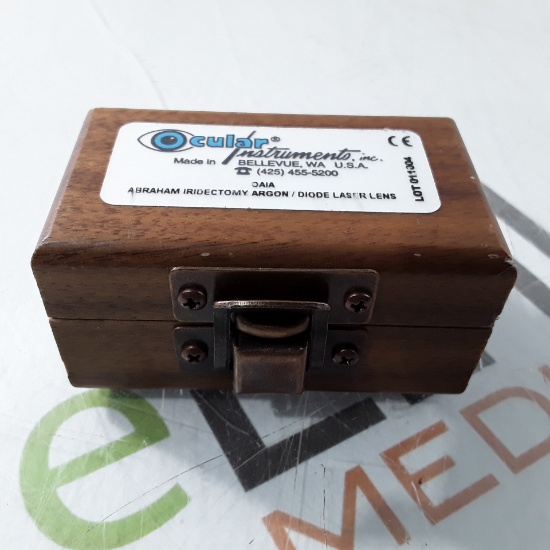 Ocular Instruments Inc OAIA Abraham Iridectomy Argon/Diode Laser Lens - 280446