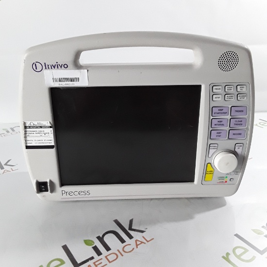 Invivo MDE Precess MRI 3160 DCU Patient Monitoring System w/ Charging Cart - 004903
