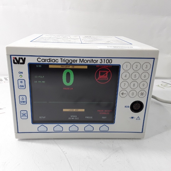 Ivy Biomedical Cardiac Trigger Monitor 3100 Patient Monitor - 284004