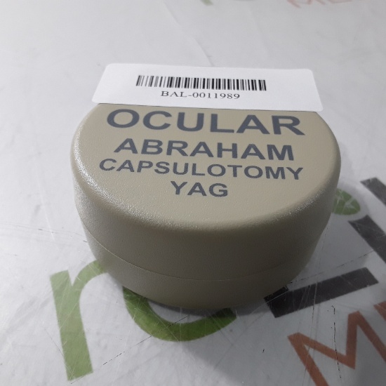 Ocular Instruments Inc OAYA Abraham Capsulotomy YAG Laser Lens - 280455