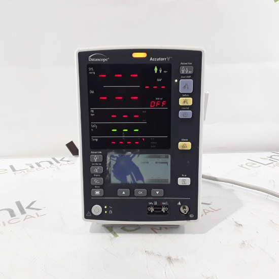 Mindray Datascope Accutorr V Vital Signs Monitor - 280065