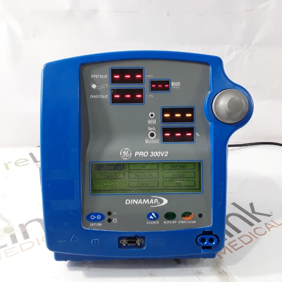 GE Healthcare Dinamap Pro 300V2 Vital Signs Monitor - 262644