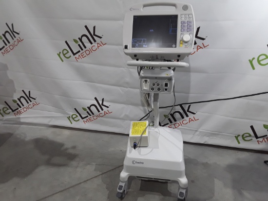 Invivo MDE Precess MRI 3160 Patient Monitoring System w/ Charging Cart - 280130