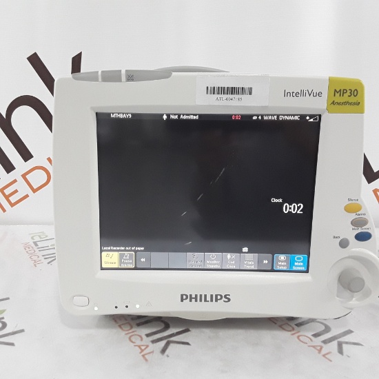 Philips IntelliVue MP30 - Anesthesia Patient Monitor - 300600