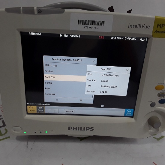 Philips IntelliVue MP30 - Anesthesia Patient Monitor - 300774