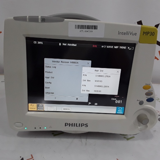 Philips IntelliVue MP30 Patient Monitor - 300738