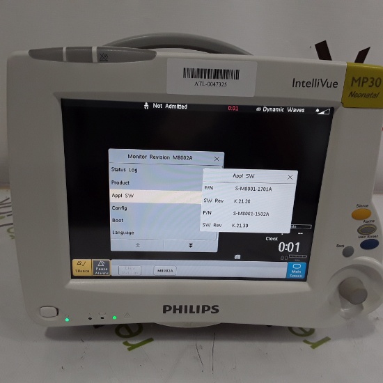 Philips IntelliVue MP30 - Neonatal Patient Monitor - 300756