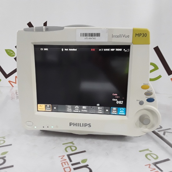 Philips IntelliVue MP30 Patient Monitor - 302651