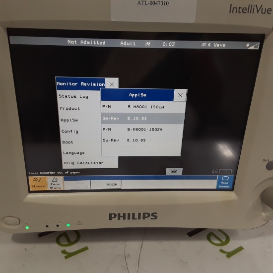 Philips IntelliVue MP30 - Anesthesia Patient Monitor - 300665