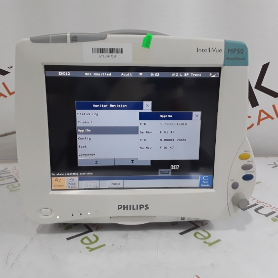Philips IntelliVue MP50 - Anesthesia Patient Monitor - 299914