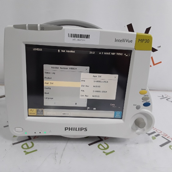 Philips IntelliVue MP30 Patient Monitor - 302317
