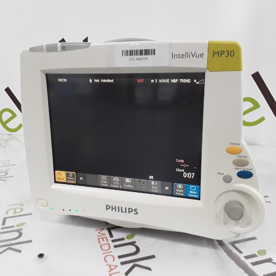 Philips IntelliVue MP30 Patient Monitor - 302618