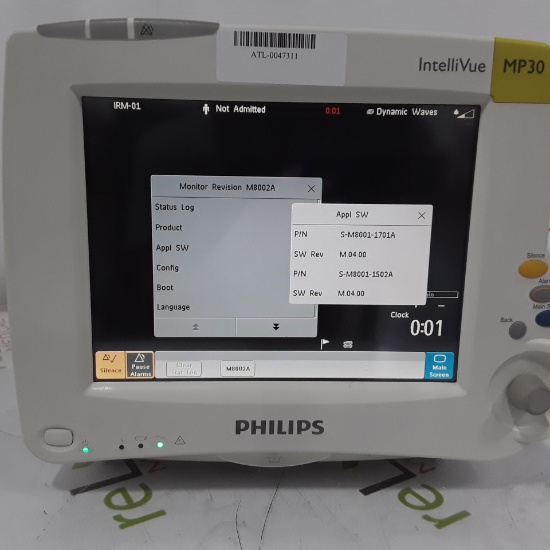 Philips IntelliVue MP30 Patient Monitor - 302140