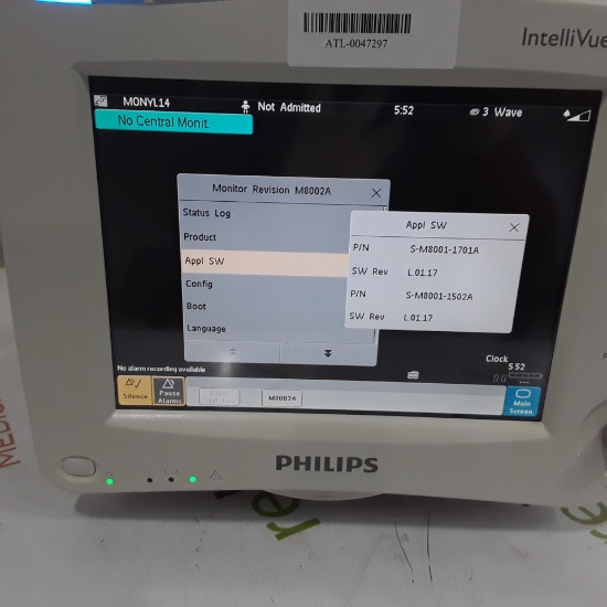 Philips IntelliVue MP30 - Anesthesia Patient Monitor - 300605