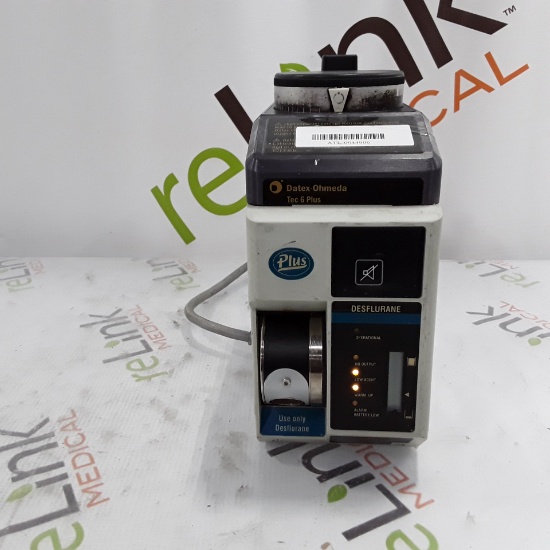 Datex-Ohmeda Tec 6 Plus Desflurane Vaporizer - 284965