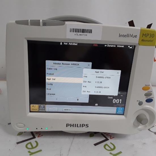 Philips IntelliVue MP30 - Neonatal Patient Monitor - 302333