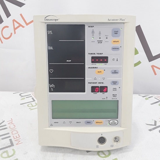 Datascope Accutorr Plus Vital Signs Monitor - 006531