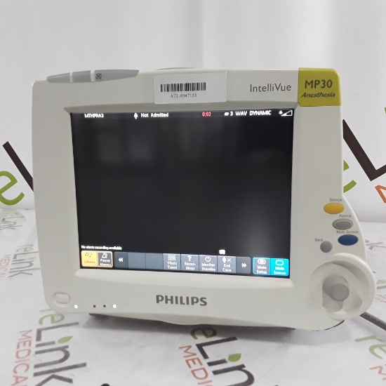 Philips IntelliVue MP30 - Anesthesia Patient Monitor - 300391