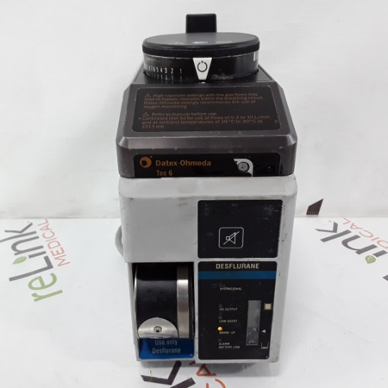 Datex-Ohmeda Tec 6 Plus Desflurane Vaporizer - 298852