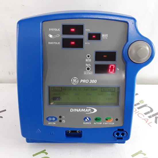 GE Healthcare Dinamap Pro 300 Vital Signs Monitor - 303730