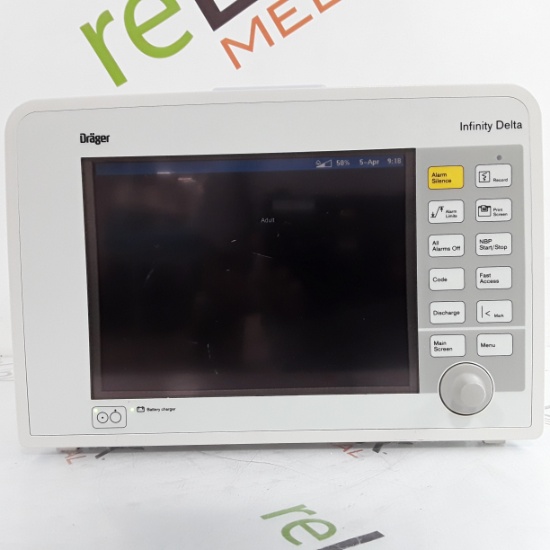 Draeger Medical Infinity Delta Patient Monitor - 275868