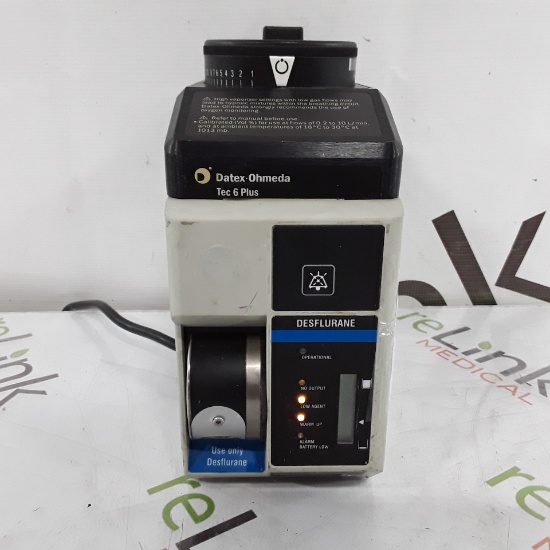 Datex-Ohmeda Tec 6 Plus Desflurane Vaporizer - 008053