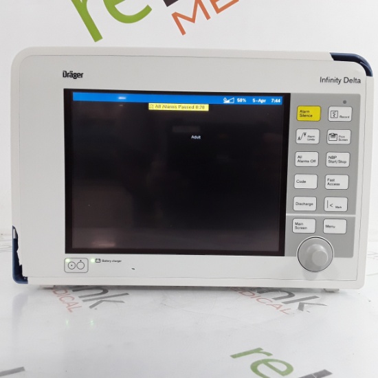 Draeger Medical Infinity Delta Patient Monitor - 275846