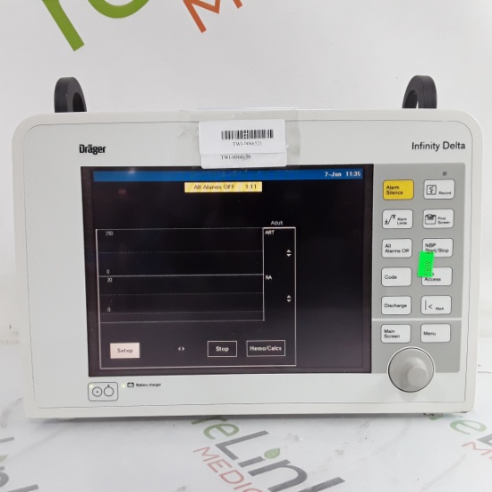 Draeger Medical Infinity Delta Patient Monitor - 295407