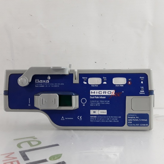Baxa Corporation MicroFuse Dual Rate Syringe Infuser Pump - 303678