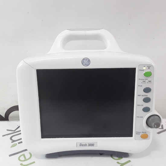 GE Healthcare Dash 3000 - GE/Nellcor SpO2 Patient Monitor - 288844