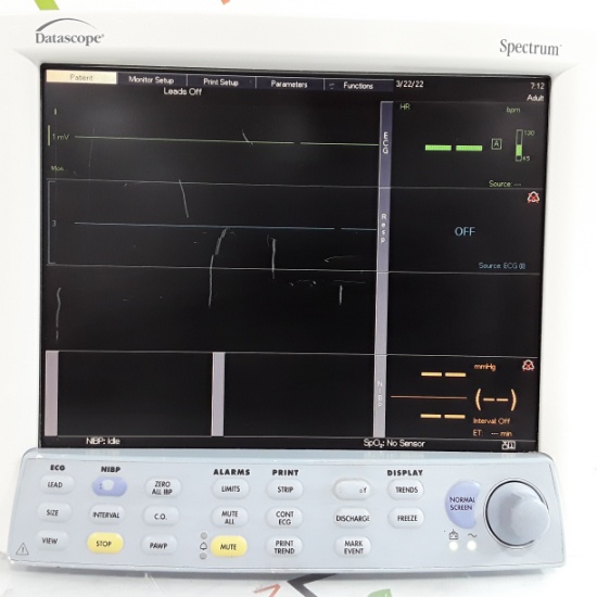 Datascope Spectrum Patient Monitor - 282846