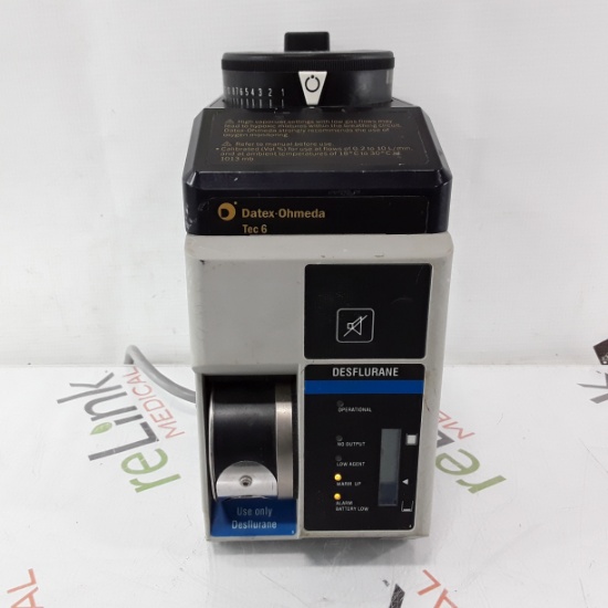 Datex-Ohmeda Tec 6 Plus Desflurane Vaporizer - 266078