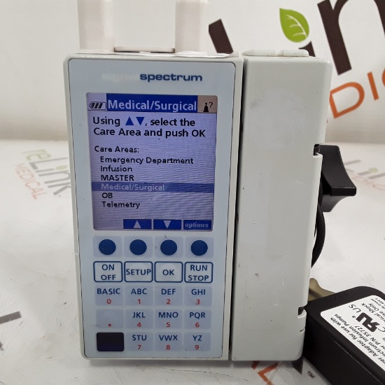 Baxter Sigma Spectrum 6.05.14 with A/B/G/N Battery Infusion Pump - 332488
