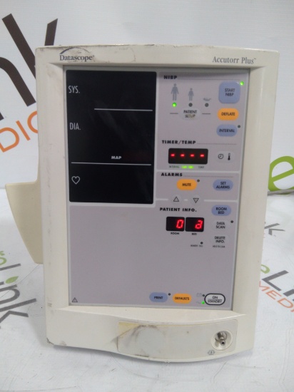 Datascope Accutorr Plus Vital Signs Monitor - 004571