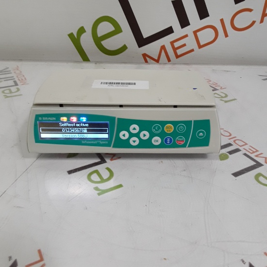 B. Braun Infusomat Space w/Pole Clamp & AC Adapter Infusion Pump - 312112