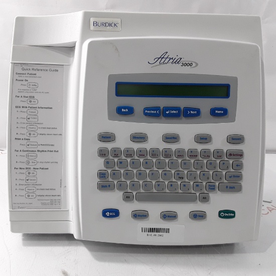 Burdick Atria 3000 ECG - 282825