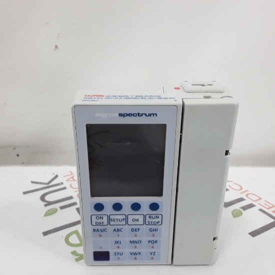 Baxter Sigma Spectrum w/Non Wireless or No Battery Infusion Pump - 285802