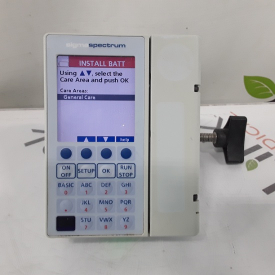 Baxter Sigma Spectrum 6.02.07 without Battery Infusion Pump - 325998