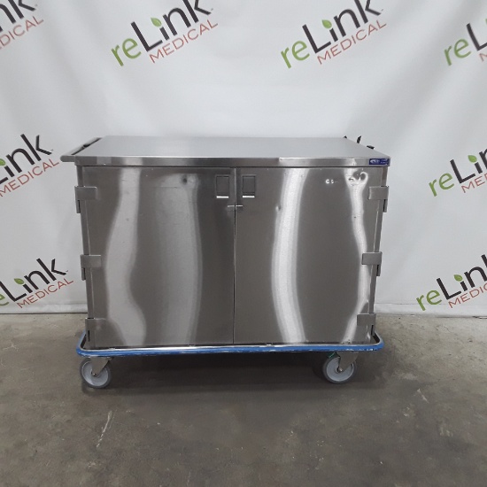 Mac Medical, Inc. MMCC14-SST Closed Stainless Steel Case Cart - 294238
