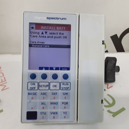 Baxter Sigma Spectrum 6.02.07 without Battery Infusion Pump - 325979