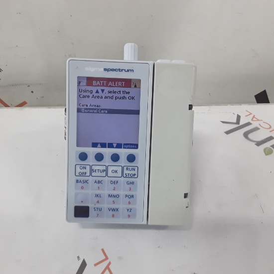 Baxter Sigma Spectrum 6.05.13 with B/G Battery Infusion Pump - 305550