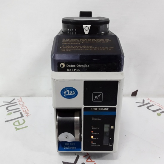 Datex-Ohmeda Tec 6 Plus Desflurane Vaporizer - 298840
