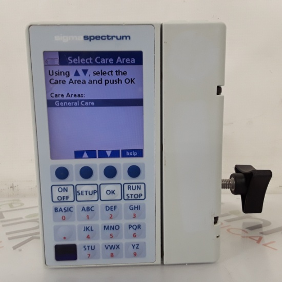 Baxter Sigma Spectrum 6.02.07 without Battery Infusion Pump - 325950